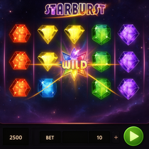 PlayIO - Starburst Slot Game - Play for Real Money