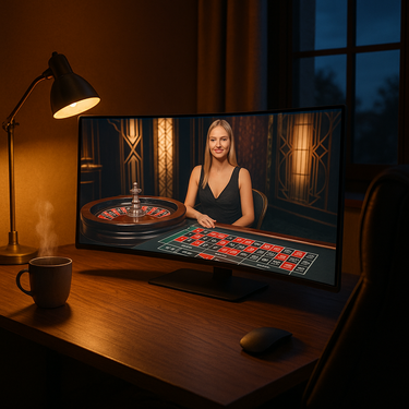 PlayIO - Interfejs desktop - Nowoczesny design platformy kasynowej